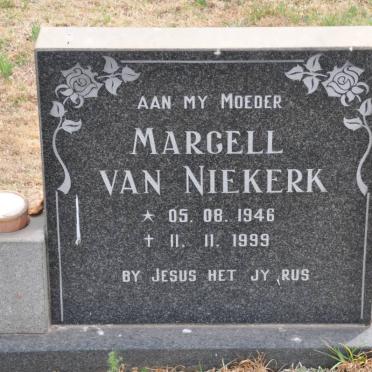 NIEKERK Marcell, van 1946-1999