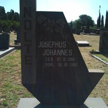 NOLTE Josephus Johannes 1918-1985