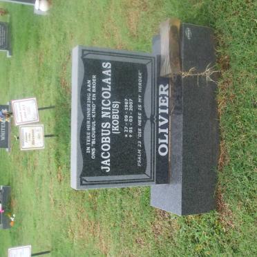 OLIVIER Jacobus Nicolaas 1967-2007