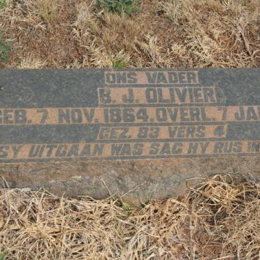 OLIVIER B.J. 1864-1923