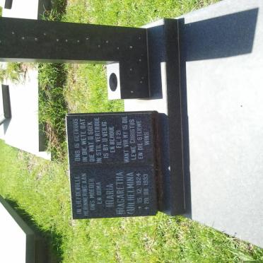 OLIVIER Maria Magaretha Wilhelmina 1924-1999