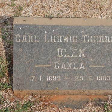 OLËN Carl Ludwig Theodor 1899-1983