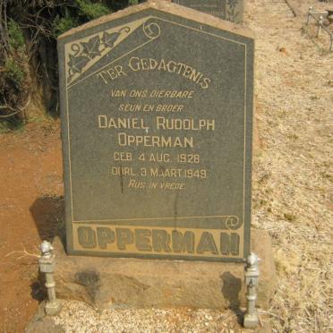 OPPERMAN Daniel Rudolph 1928-1949
