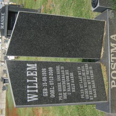 POSTMA Willem 1936-2009