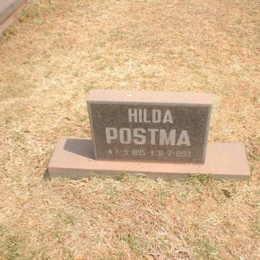 POSTMA Hilda 1895-1993