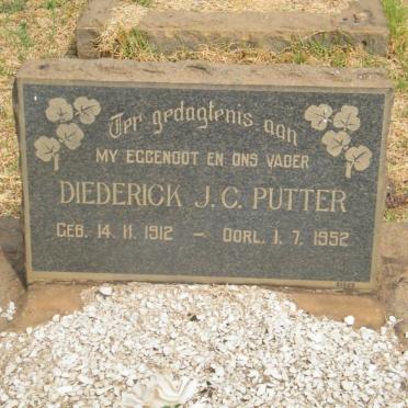 PUTTER Diederick J.C. 1912-1952
