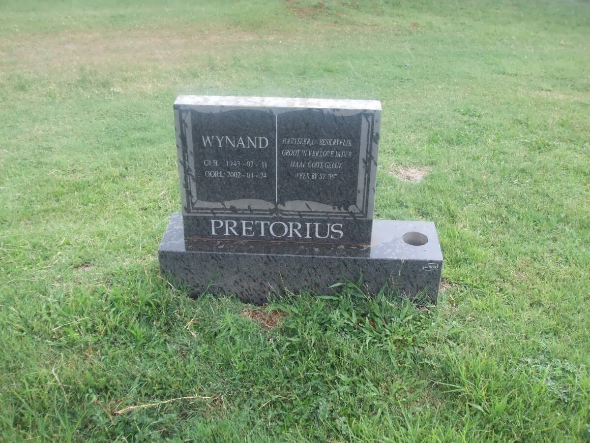PRETORIUS Wynand 1943-2002