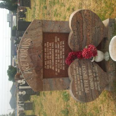 PRETORIUS Pieter Ernst Cornelius 1973-2000