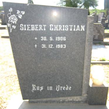 PRETORIUS Siebert Christian 1906-1983