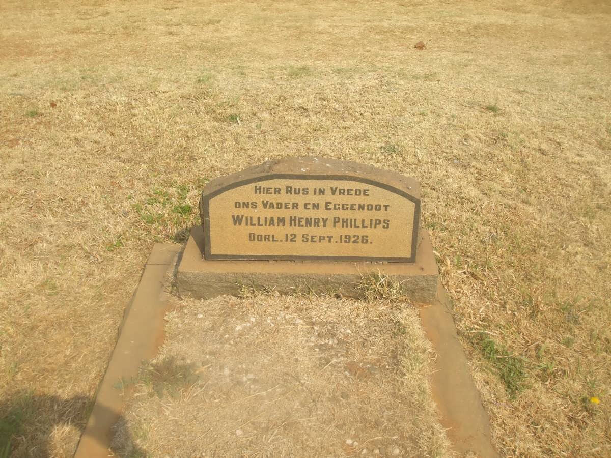 PHILLIPS William Henry -1926