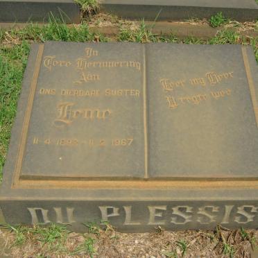 PLESSIS Heme, du 1893-1967