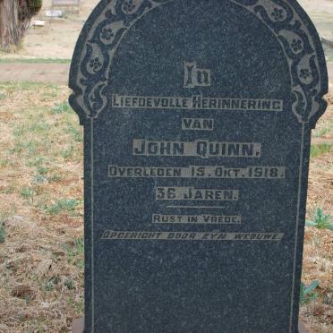 QUINN John -1918