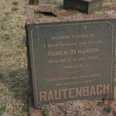 RAUTENBACH Ruben Benjamin -1949