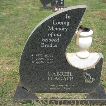 RAMATLOTLO Gabriel Tlagadi 1972-2009