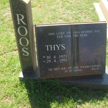 ROOS Thys 1923-1995