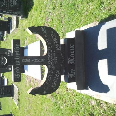 ROUX Johanna Andriesa, le 1921-1988