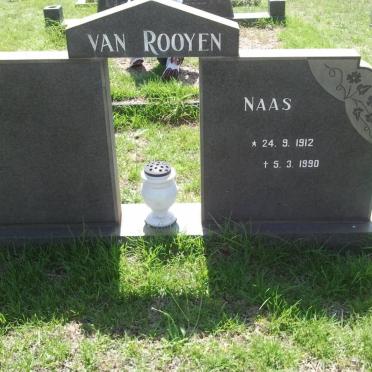 ROOYEN Naas, van 1912-1990