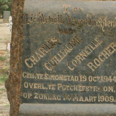 ROCHER Charles Guilliaume Corneille 1844-1909