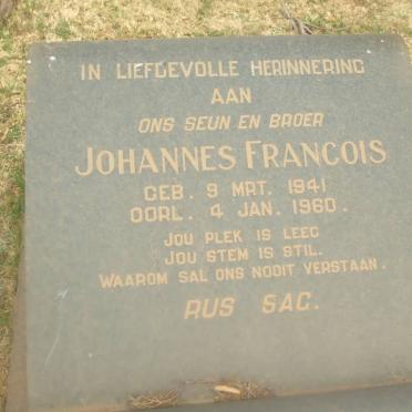 ROELOFSE Johannes Francois 1941-1960