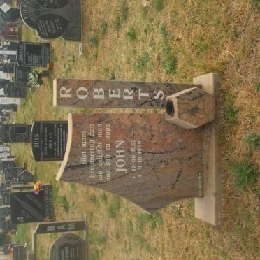 ROBERTS John O'Shaunnesy 1932-1999