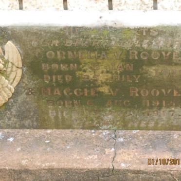 ROOYEN Maggie, v. 1915-1917 :: VAN ROOYEN Cornelia 1917-1917