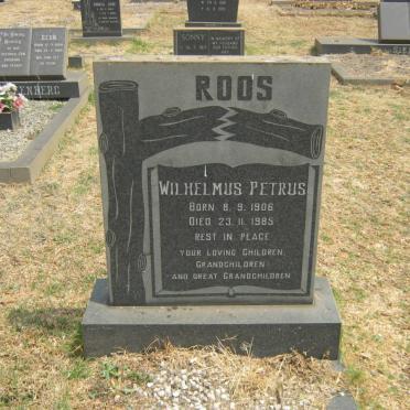 ROOS Wilhelmus Petrus 1906-1985
