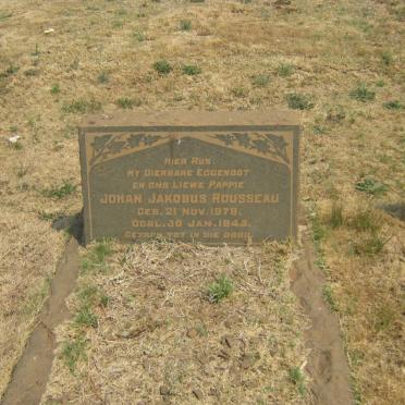 ROUSSEAU Johan Jakobus 1878-1945