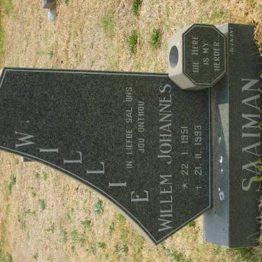 SAAIMAN Willem Johannes 1951-1993