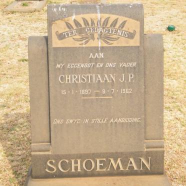 SCHOEMAN Christiaan J.P. 1897-1962