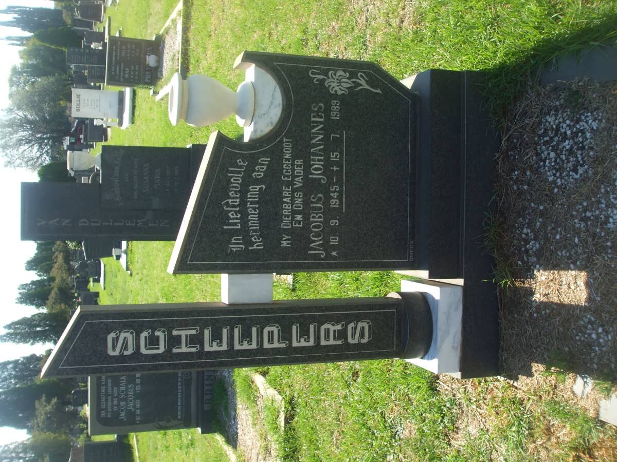 SCHEEPERS Jacobus Johannes 1945-1989