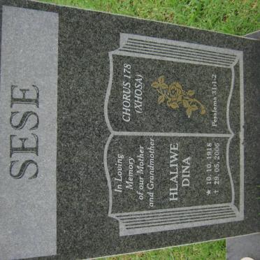 SESE Hlaliwe Dina 1918-2006