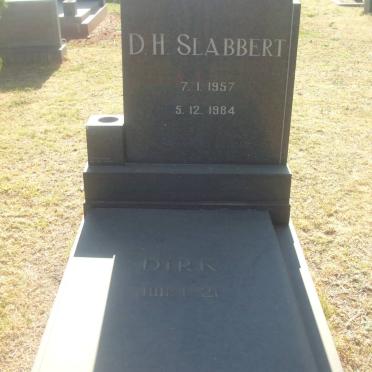 SLABBERT D.H. 1957-1984