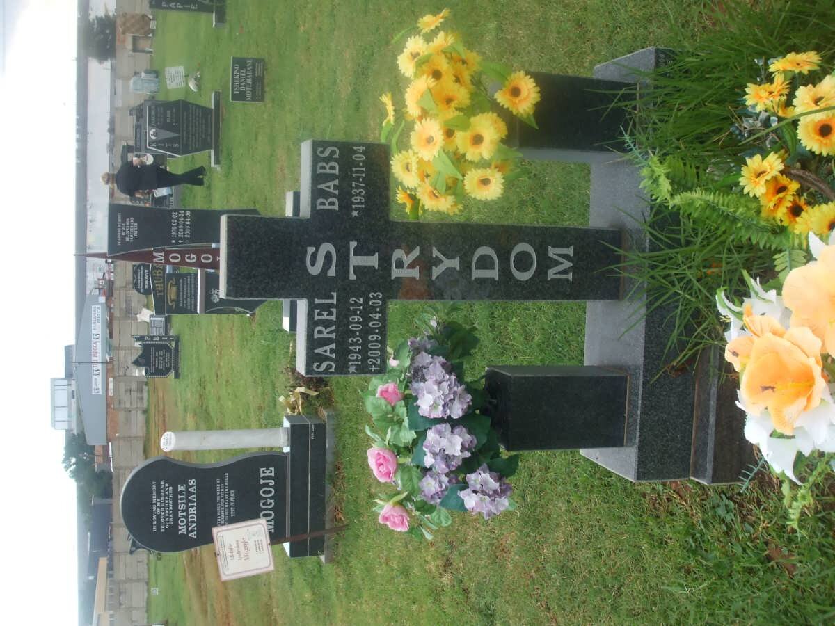 STRYDOM Sarel 1943-2009 &amp; Babs 1937-