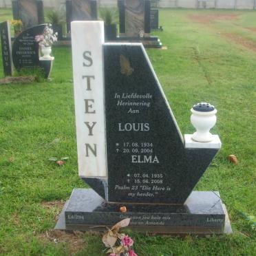 STEYN Louis 1934-2004 &amp; Elma 1935-2008
