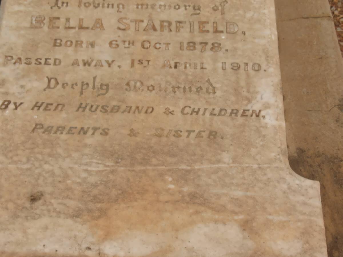 STARFIELD Bella 1878-1910