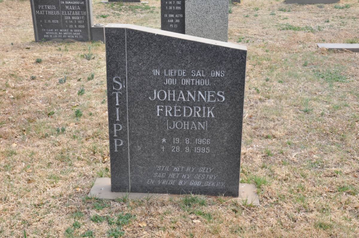 STIPP Johannes Fredrik 1966-1995