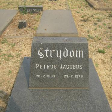 STRYDOM Petrus Jacobus 1893-1975