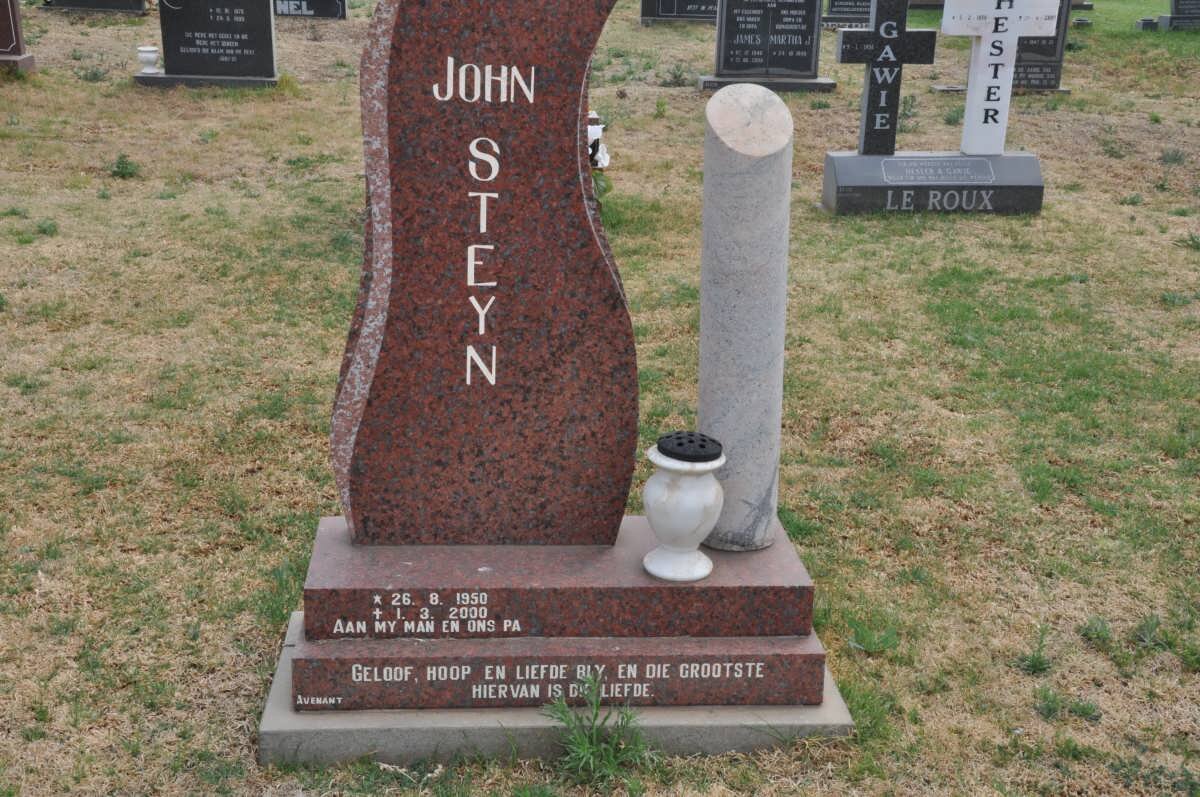 STEYN John 1950-2000