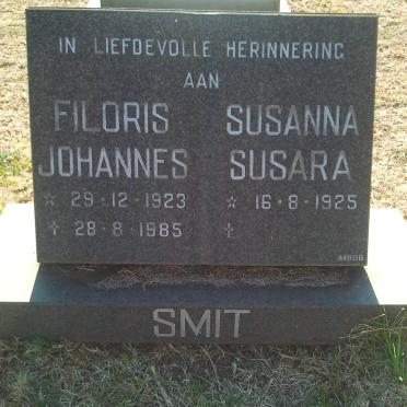 SMIT Filoris Johannes 1923-1985 &amp; Susanna Susara 1925-