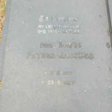 SMITH David Petrus Jacobus 1912-1977