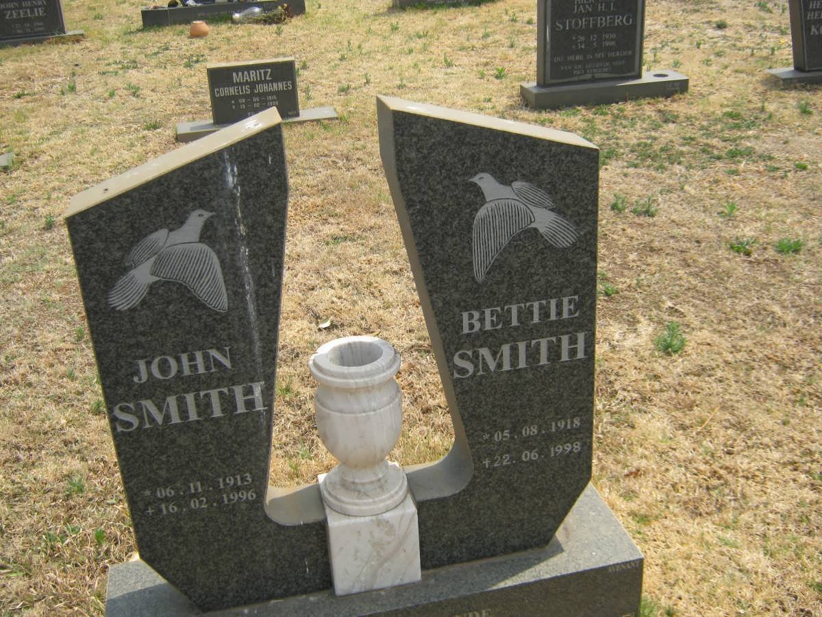 SMITH John 1913-1996 &amp; Bettie 1918-1998