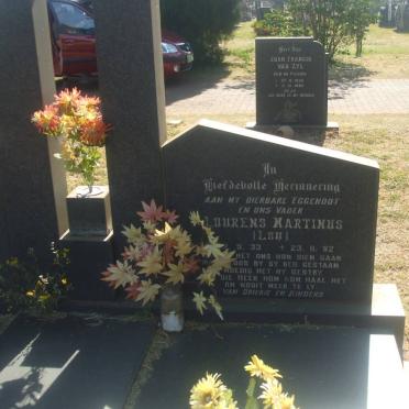 SNYMAN Lourens Martinus 1933-1982