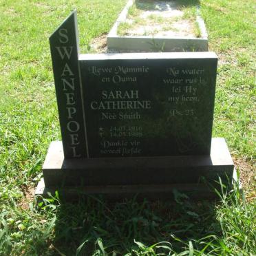 SWANEPOEL Sarah Catherine nee SMITH 1916-1988