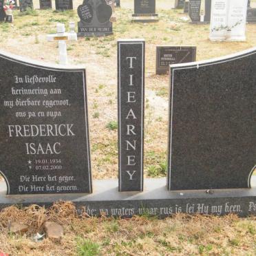 TIEARNEY Frederick Isaac 1934-2000