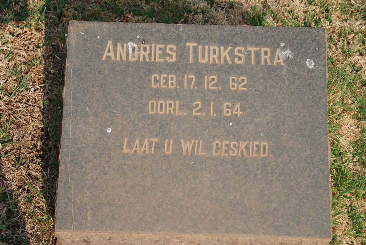 TURKSTRA Andries 1962-1964