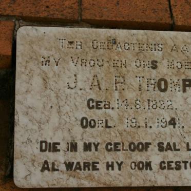 TROMP J.A.P. 1882-1941