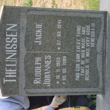 THEUNISSEN Rudolph Johannes 1923-1999 &amp; Jackie 1941-