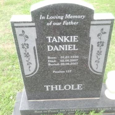 THLOLE Tankie Daniel 1930-2007