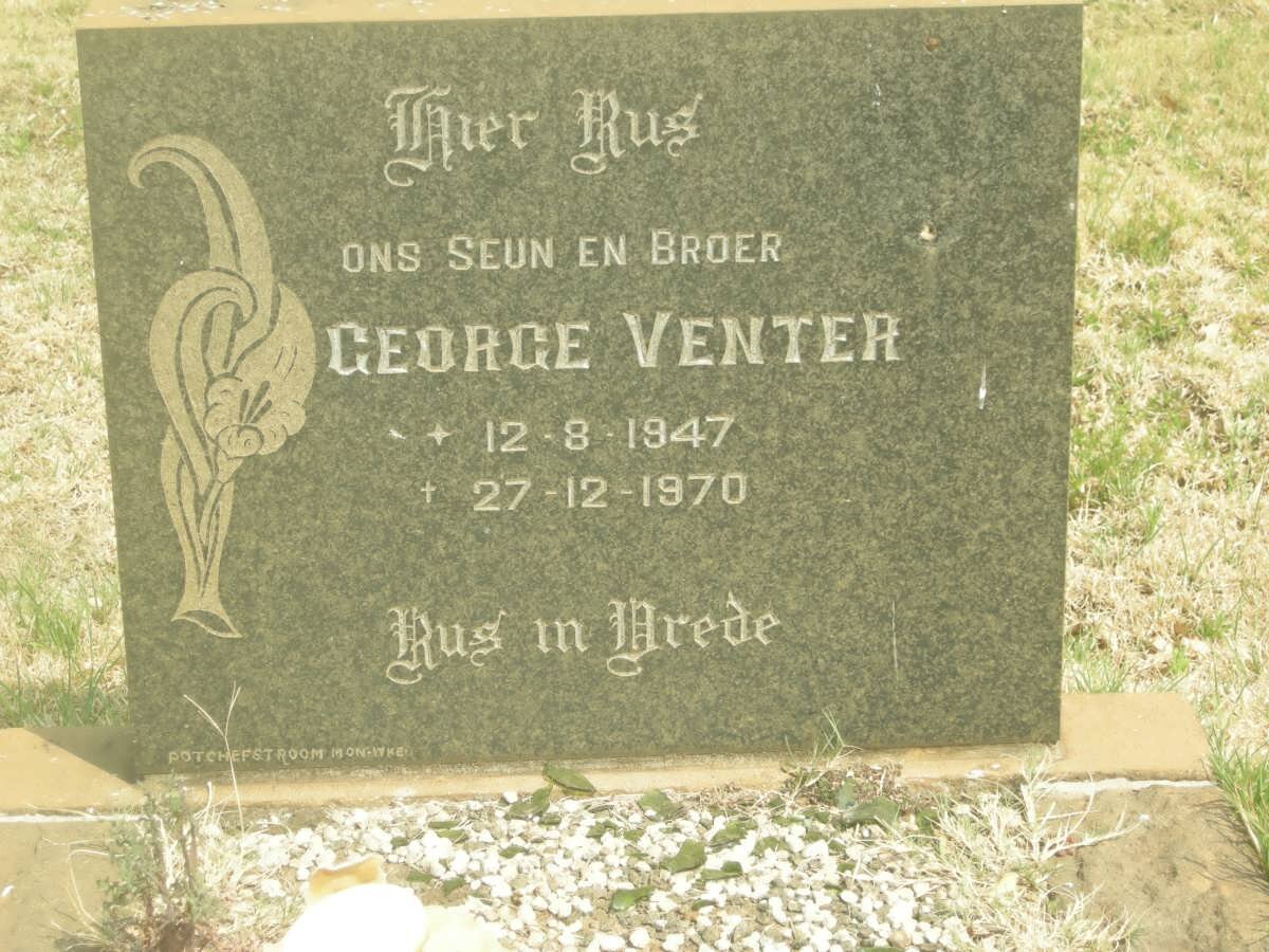 VENTER George 1947-1970