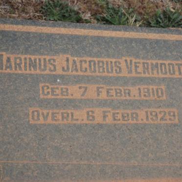 VERMOOTEN Marinus Jacobus 1910-1929